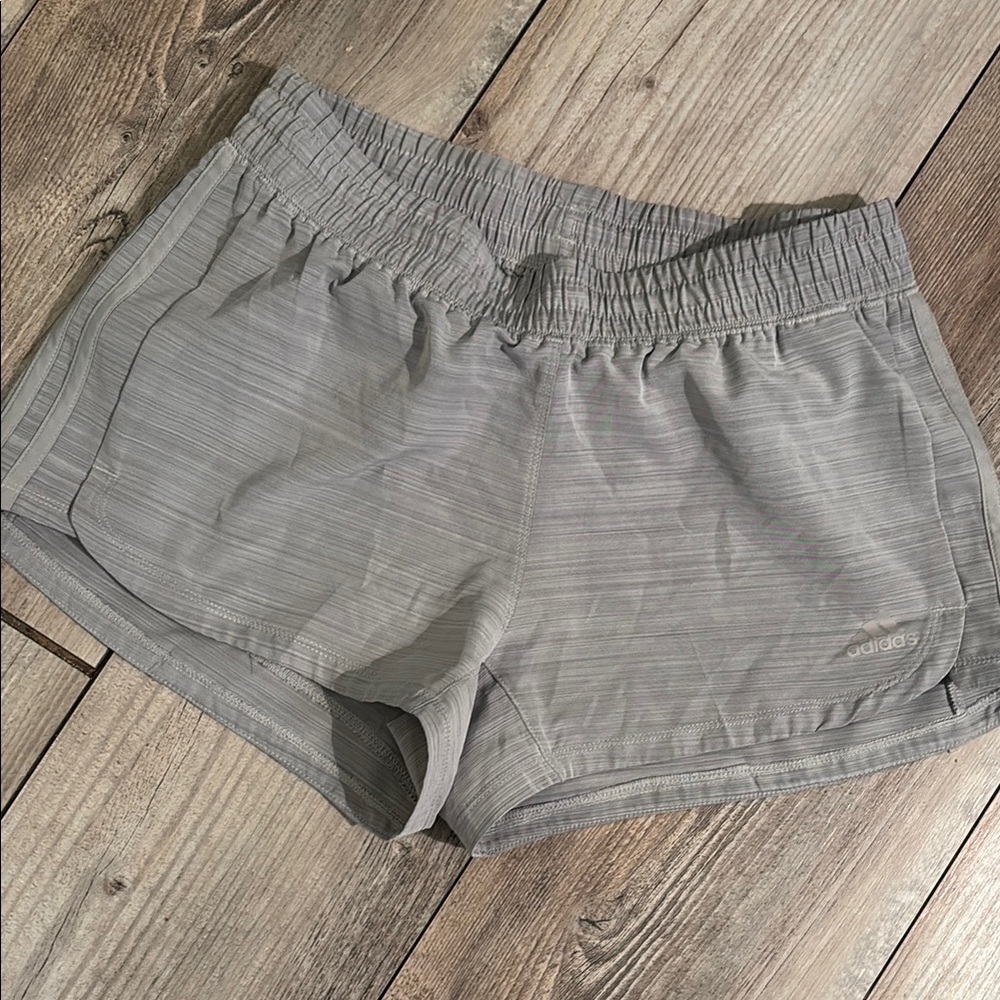 Adidas Gray Athletic Shorts Lightweight Performance Never Worn Size Womens Small